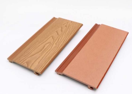 다양한 색상 HDPE 148x21mm 외부 WPC 벽판지 장식 재료