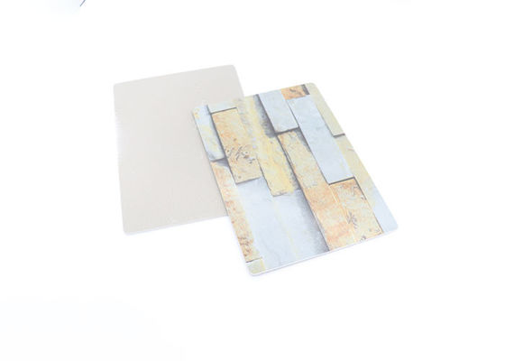 높은 광택이 나는 1220x2440mm 3 밀리미터 PVC 벽판지  PVC 대리석 재질이 UV 시트