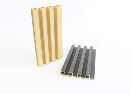 내부 PVC WPC 벽 천장 장식용 패널 나무로 된 곡물