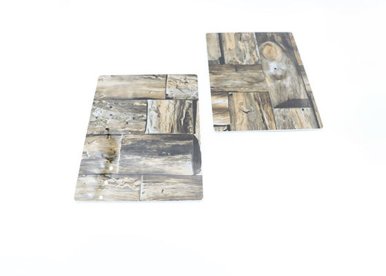 벽면 장식물을 위한 높은 광택이 나는 프린팅 PVC 대리석 재질 시트