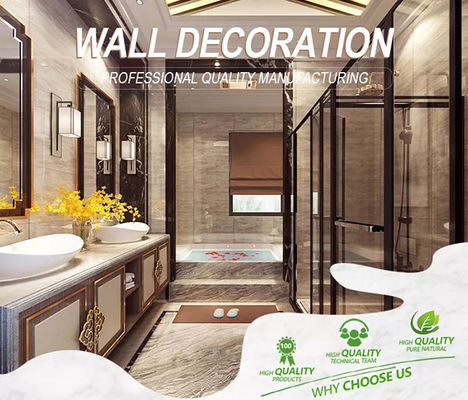 벽면 장식물을 위한 높은 광택이 나는 프린팅 PVC 대리석 재질 시트