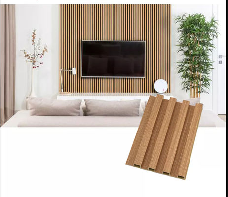 실내 벽 장식용 방수 WPC 벽 패널, 쉬운 설치 및 유지보수 불필요