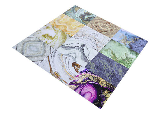 실내 벽면 장식을 위한 3 밀리미터 4x8 PVC UV 대리석 시트