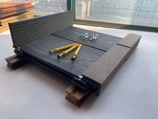 설계된 오크 목질계 플로링을 꾸미는 방수 비 하락 야외 WPC