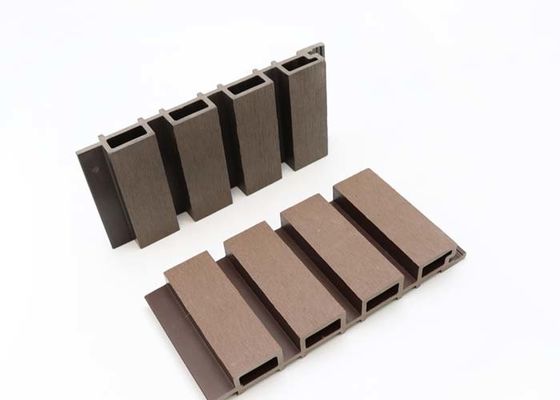 방수 성형 목재 복합체 219x26x2900 WPC 외벽 패널 벽 클레딩