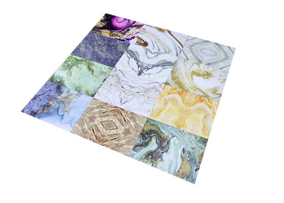 사우디아라비아를 위한 1220x2800x3mm PVC 대리석 시이트 벽 장식적 UV 보드