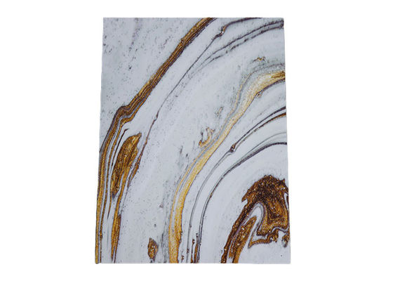 사우디아라비아를 위한 1220x2800x3mm PVC 대리석 시이트 벽 장식적 UV 보드