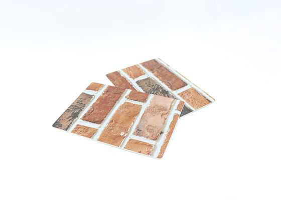 1220x2800mm PVC는 합성 타일 투명한 Pvc Uv 시트에 대리석 무늬를 넣습니다