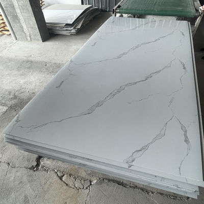 1220x2440 1220x2800 벽 장식 PVC 시트 대리석 재질 설계를 방수 처리하세요