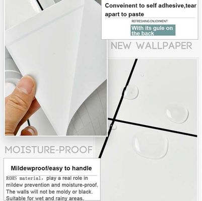 돌담 용지는 3d 벽돌 PVC 바탕화면 스티커롤 셀프 접착제 바탕화면을 회전시킵니다