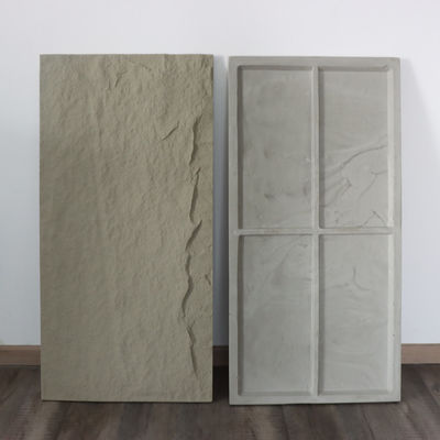 짙은 회색 PU 폴리우레탄 인조 버섯모양화석 벽판지 경량