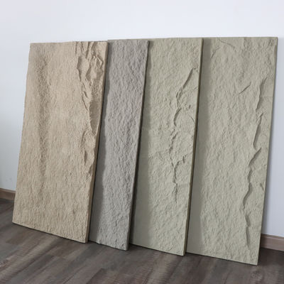 짙은 회색 PU 폴리우레탄 인조 버섯모양화석 벽판지 경량