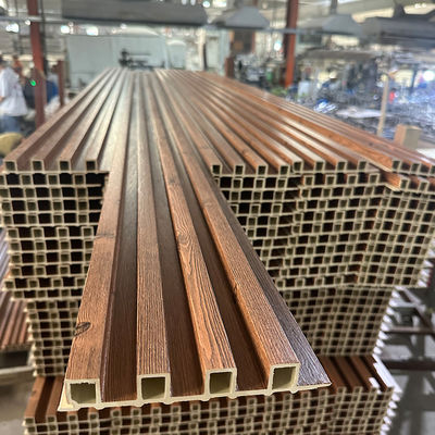 목재 플라스틱 복합판 클래싱 플루트 벽판 WPC 내부 벽판