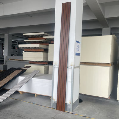 벽용 장식 PVC 천장 패널 상업용 PVC 벽 덮개 실내 벽 패널 내구성이 뛰어나고 청소가 용이한 벽 재료