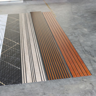 현대적인 가정 장식 PVC 천장 패널, 벽 보드, 거실 침실 특징 벽용 3D 텍스처 PVC 벽 패널