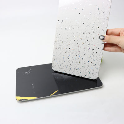 환경 친화적 인 방수 PVC 샤워 벽 패널 쉽게 깨끗한 표면