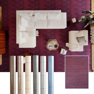 홈 오피스용 프리미엄 0.3mm 셀프 접착 비닐 바닥 스티커