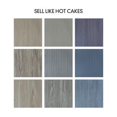 홈 오피스용 프리미엄 0.3mm 셀프 접착 비닐 바닥 스티커