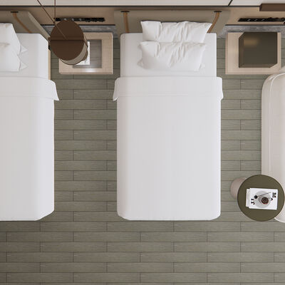 탈착 가능한 0.7mm PVC 비닐 바닥재 롤 스티커 (강력 접착 뒷면)