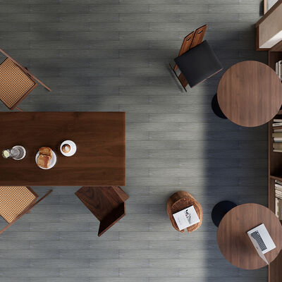 프리미엄 셀프 접착형 비닐 바닥 스티커 현실적인 나무 또는 타일 패턴으로 빠른 쉬운 가정 장식 업그레이드