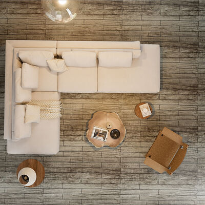 방수 껍질 및 스틱 PVC 바닥 스티커 DIY 애호가 찾고