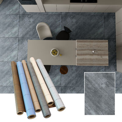 0.5mm 친환경 PVC 셀프 접착 바닥 스티커 장식 재료