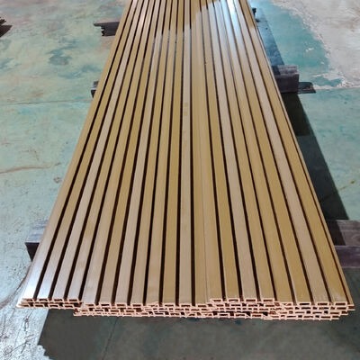 고품질 외관 WPC 벽 패널 건물 장식용 외관 방수 목재 플라스틱 복합