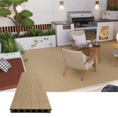 외부 WPC 벽 패널 건물 장식용 외부 방수 복합 목판