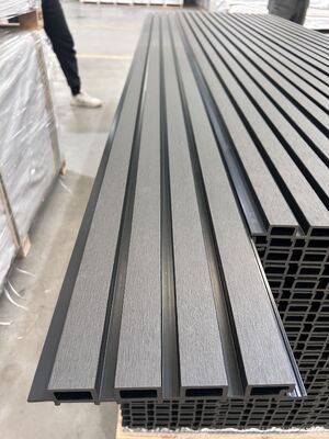 최고 판매 방화 WPC 목재 복합재 219x26 야외 벽 패널 클래딩 코 압출 스타일