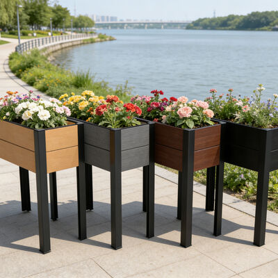 현대식 승강장 침실과 방수 방화성 친환경 목재 플라스틱 복합물