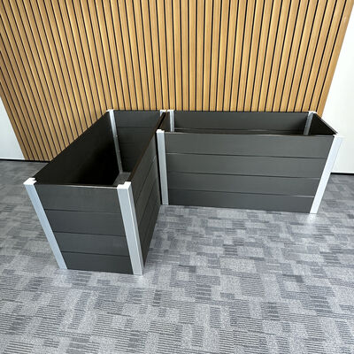 야외 채소 꽃 허브 정원을위한 큰 키워드 정원 침대 플랜터 박스