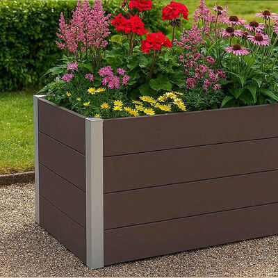 내구성 높은 정원 침대 뒷마당 외관 정원 정원 조경