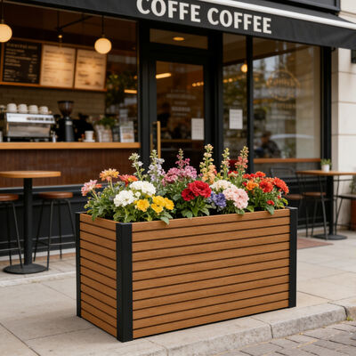 현대 방화 방지 친환경 키워드 정원 침대 플랜터