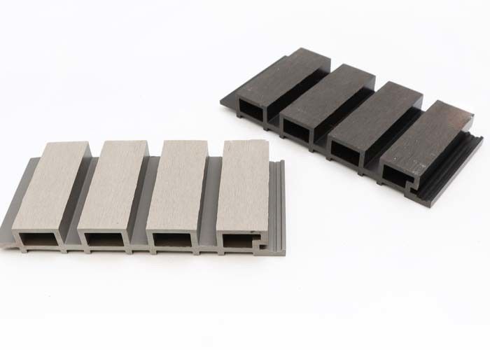 야외 벽면 장식물 외부 WPC 벽판지 219mmx26mm 벽 피복재