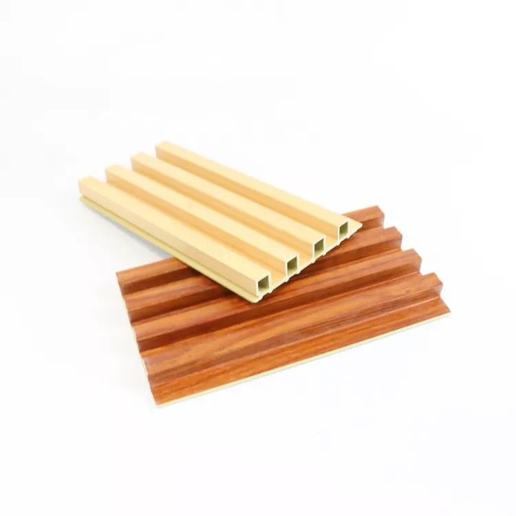 실내 벽 장식용 방수 WPC 벽 패널, 쉬운 설치 및 유지보수 불필요