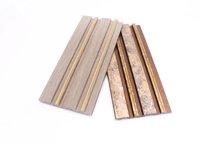 배경 120x12mm을 위한 금 은선부와 실내 패널 PS 벽 클레딩 패널