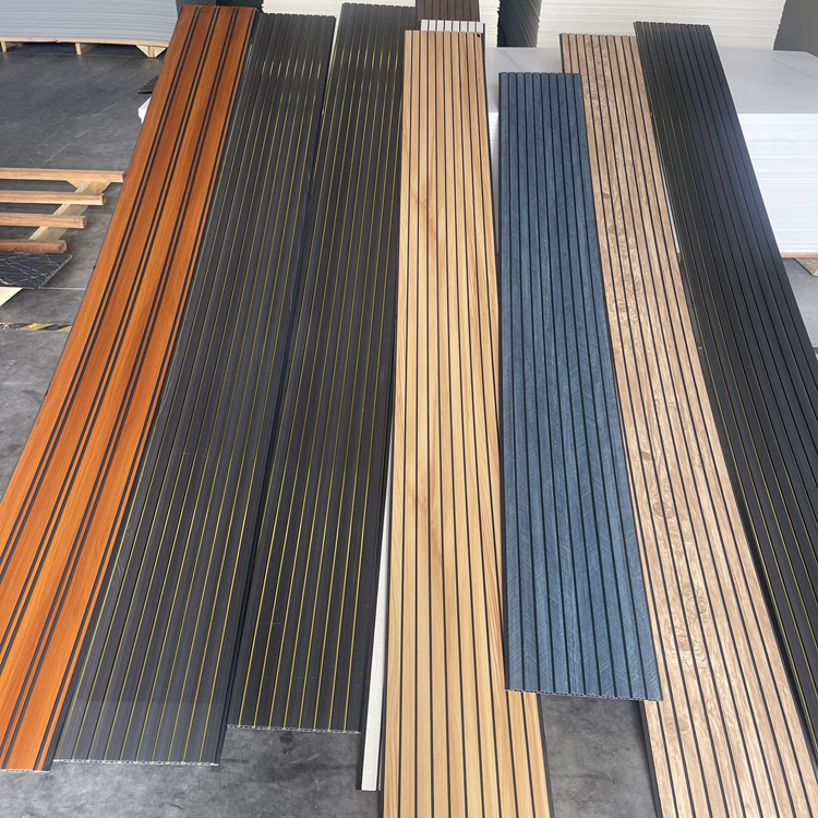 3D 패턴 PVC 벽 패널 현대 벽 장식 텍스처 표면 청소가 쉬운 벽판