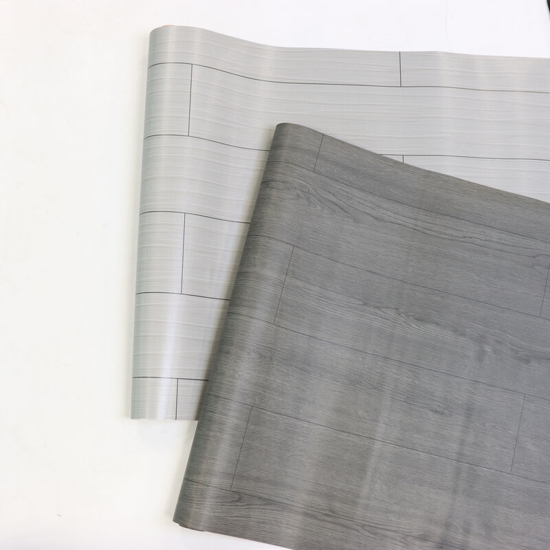 설치 및 제거가 용이한 현실적인 패턴의 장식용 바닥 필름