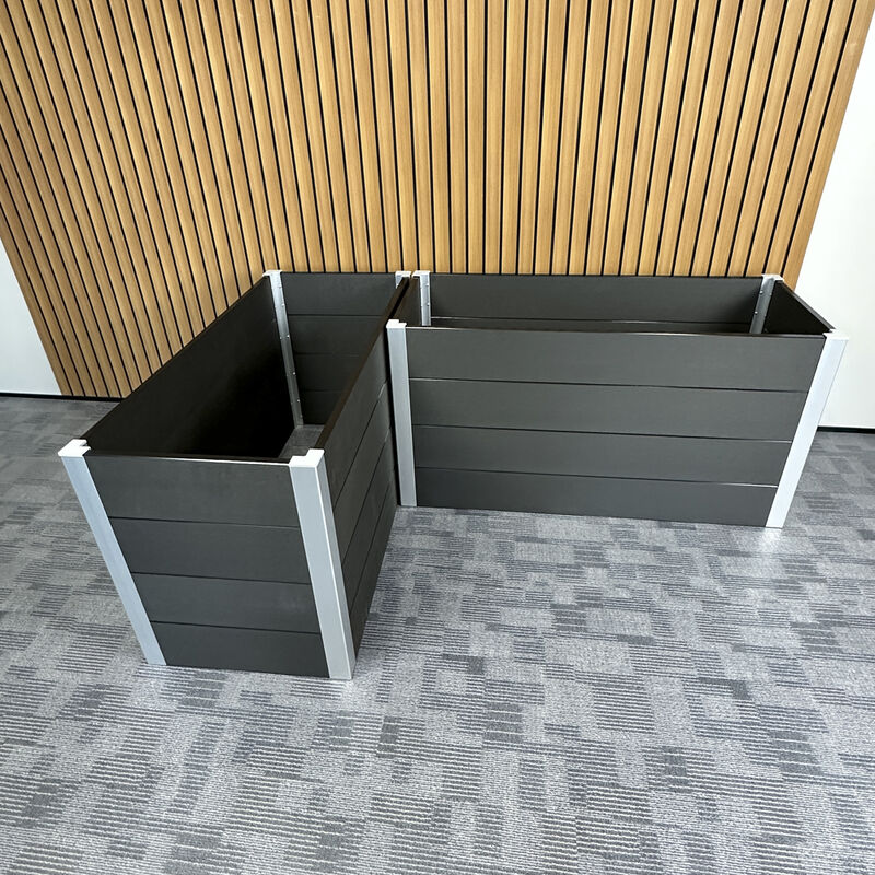 야외 채소 꽃 허브 정원을위한 큰 키워드 정원 침대 플랜터 박스