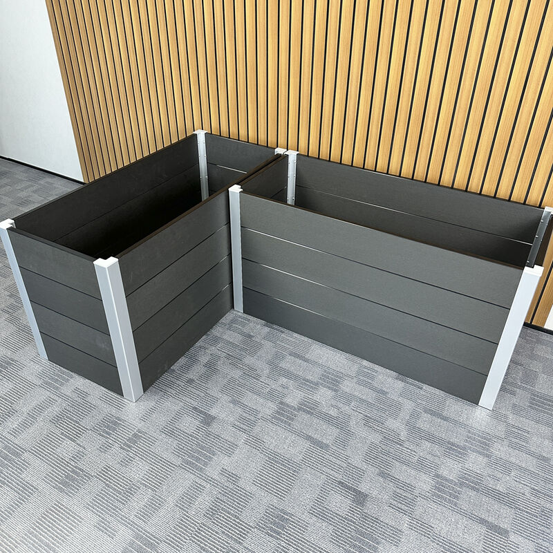 방수 난연 친환경 소재의 야외 돋움식 텃밭 재배 상자 (뒷마당 식재용)