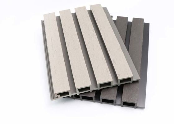 야외 벽면 장식물 외부 WPC 벽판지 219mmx26mm 벽 피복재