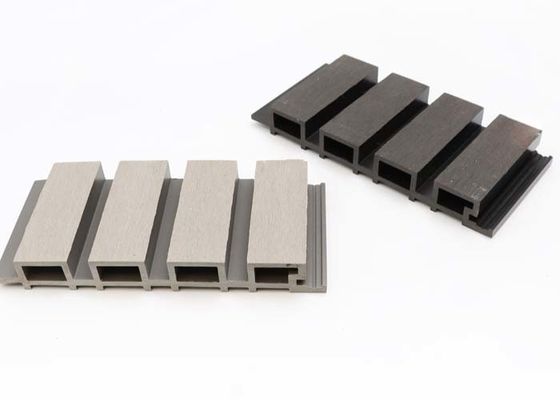 야외 벽면 장식물 외부 WPC 벽판지 219mmx26mm 벽 피복재