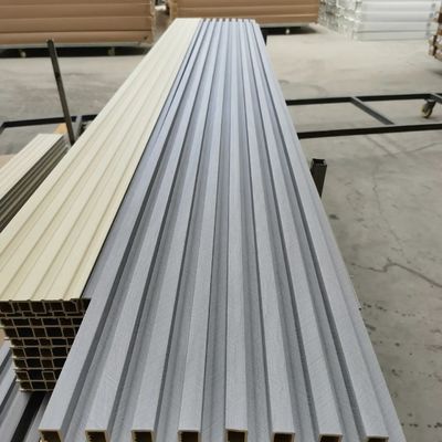 목제 대안 실내 195x28mm 내부 WPC 벽판지 WPC 데코러티브 벽 패널