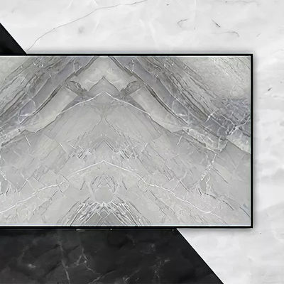 높은 광택이 나는 1220x2440mm PVC 대리석 시트 3 밀리미터 PVC 벽판지