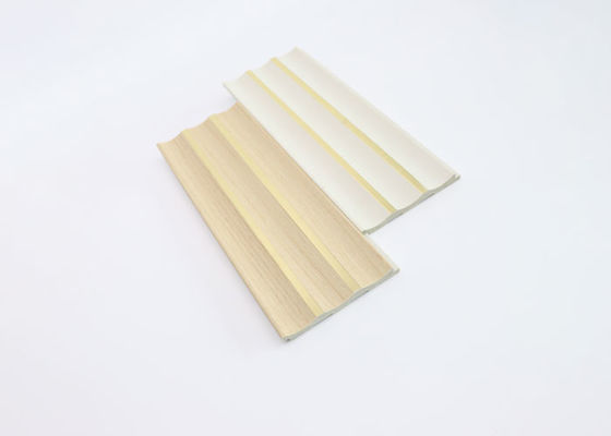 방수 120x12mm PS 인테리어 장식 벽판지 PS 감촉이 있는 벽 클레딩