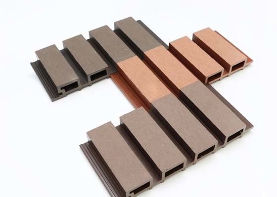 219x26mm 외부 WPC 벽판지 2900x216x26mm Co 구축 WPC 벽 패널