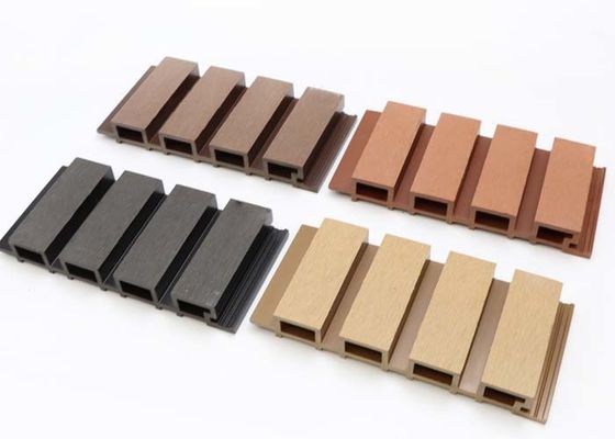 PVC WPC 벽판지를 다른 금속을 입히는 야외 수지나무판 외벽