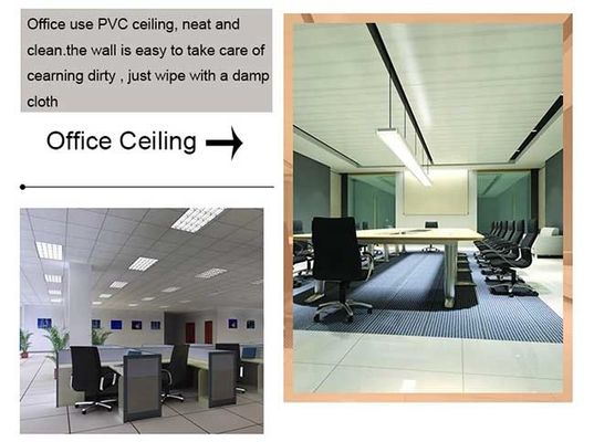 건축 자재 내부 장식적 PVC 천장 판넬벽