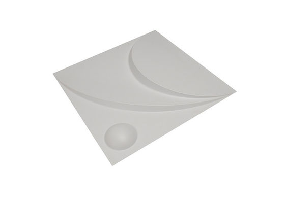 실내 장식을 위한 불연성 현대 예술 부유한 모델들 PVC 3D 벽판지
