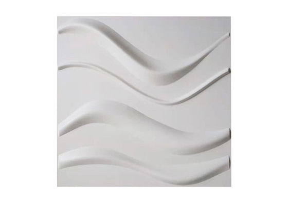 실내 장식을 위한 불연성 현대 예술 부유한 모델들 PVC 3D 벽판지